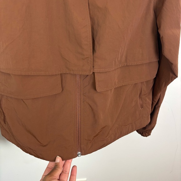 Lululemon Always Effortless Jacket Roasted Brown Water Repellent Size 4 - Picture 6 of 13